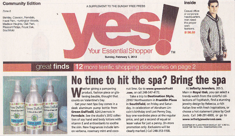 Detroit Free Press, February 5, 2012